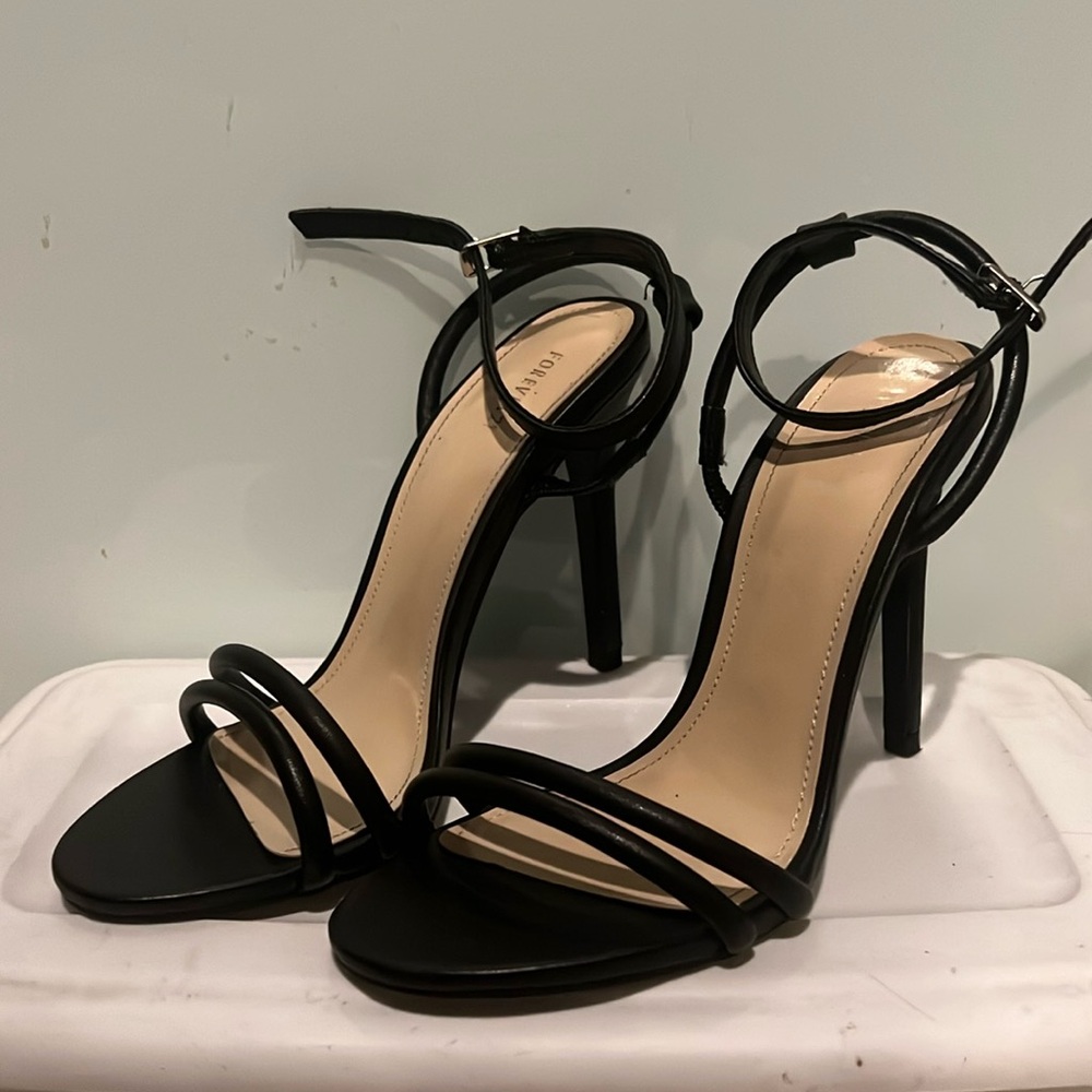 Black heels
